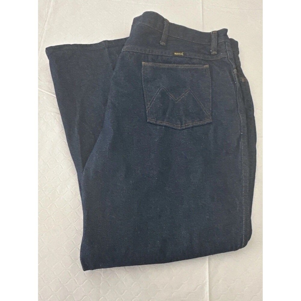 Maverick 46S Men’s Indigo Vintage Denim Jean 28” Inseam Made In USA